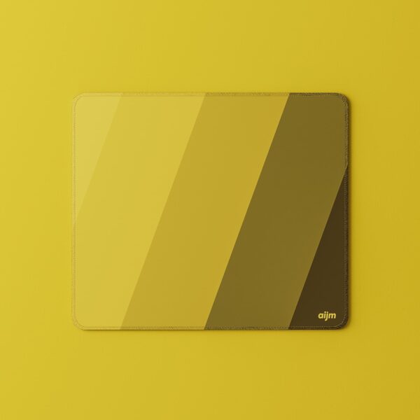 Solros musmatta (Gul) 36x30cm - Svensk design & maximal precision.