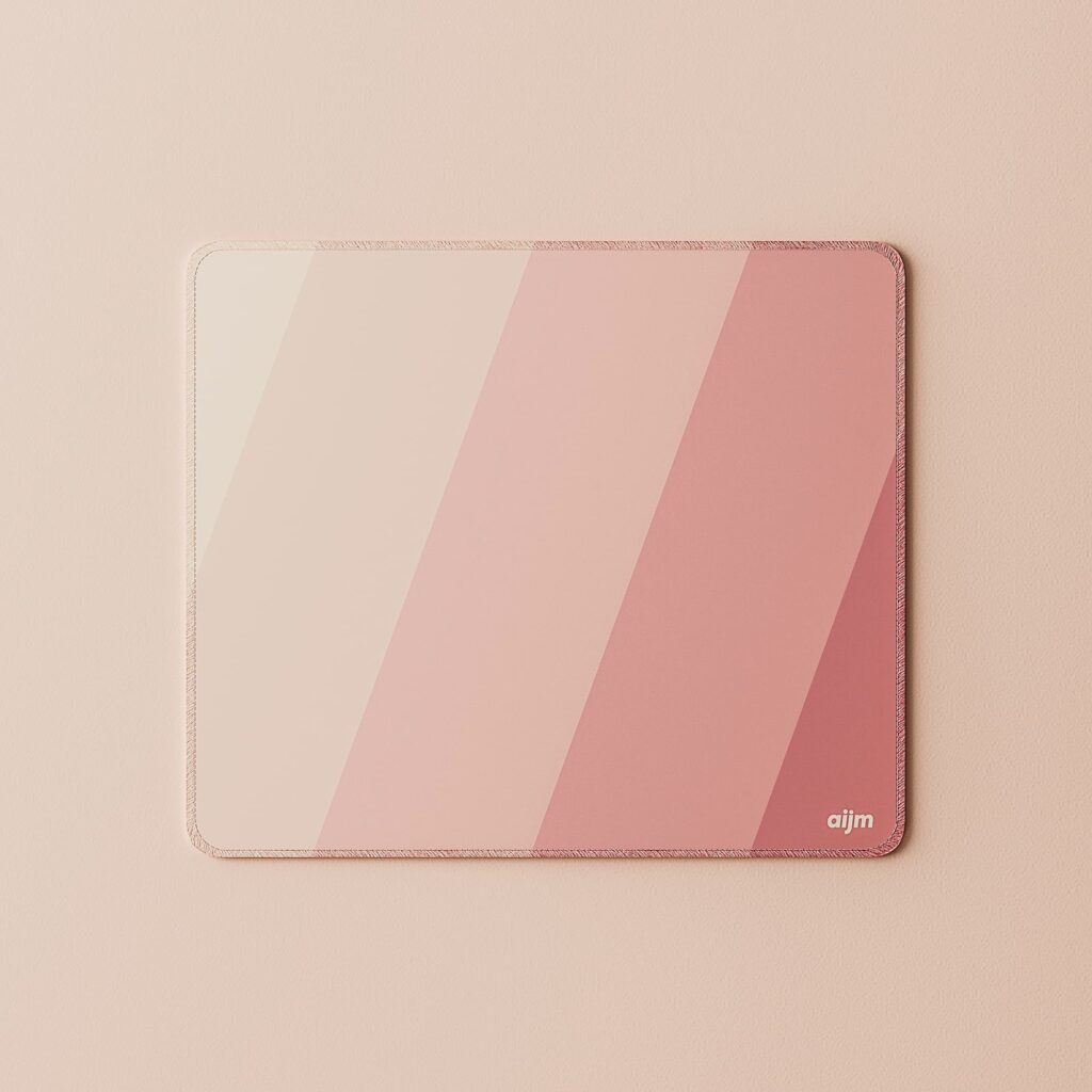 Korall musmatta 36x30cm - Svensk design & maximal precision.