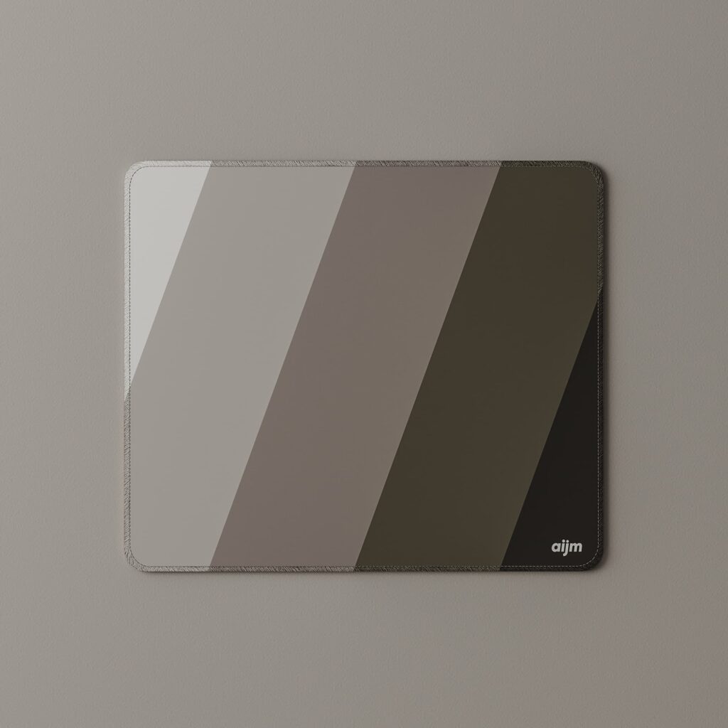 Greyish musmatta (Grå) 36x30cm - Svensk design & maximal precision.